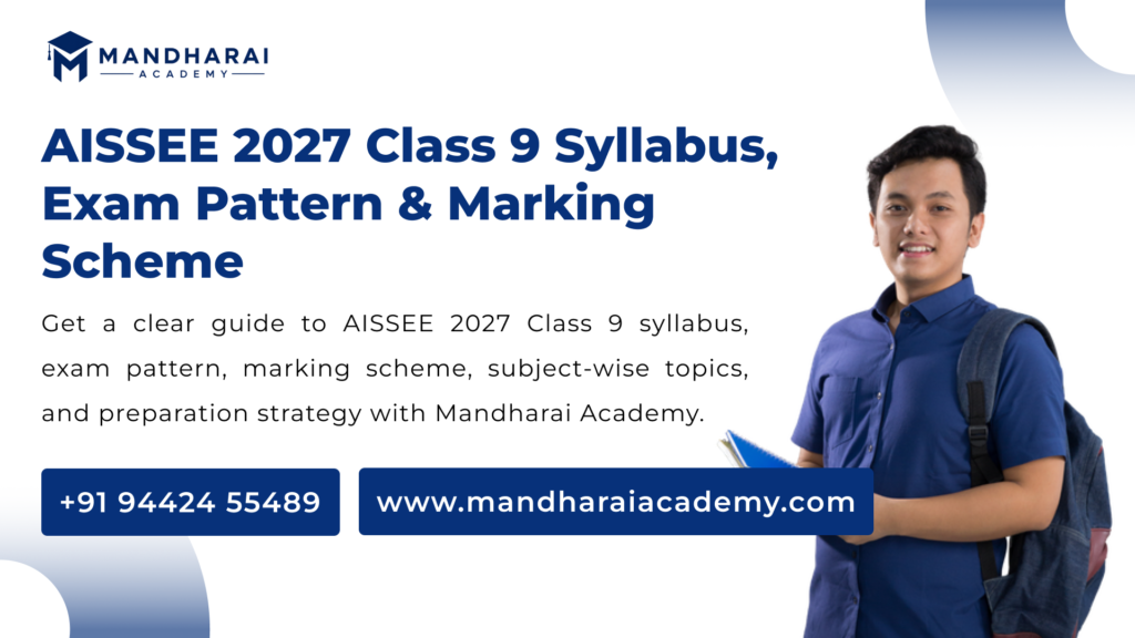 aissee 2027 class 9 syllabus and exam pattern preparation