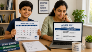 AISSEE 2027 age limit for Class 6 and Class 9 explained