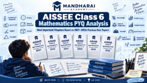 Most important AISSEE Class 6 Mathematics chapters based on PYQs