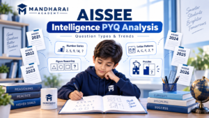 Student using AISSEE Intelligence Test PYQ Analysis for Class 6 preparation