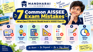 Seven common types of AISSEE examination mistakes